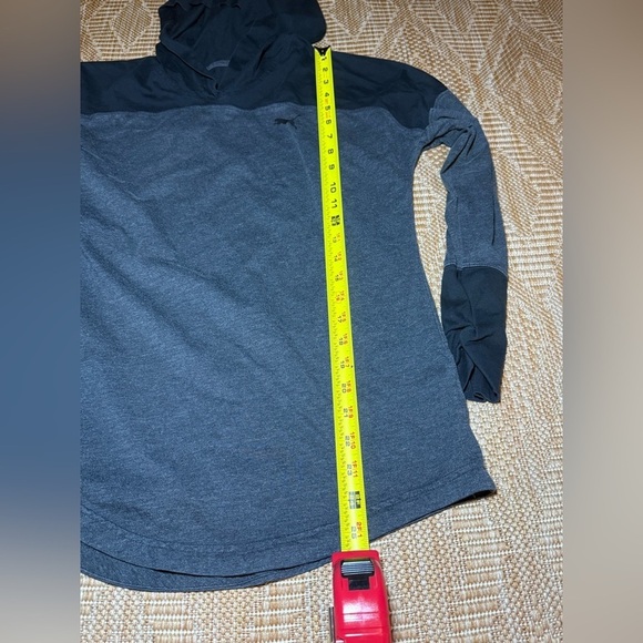 PUMA Lightweight Sweatshirt w/Hood,Black & Gray,Women's Size Large - Picture 5 of 9